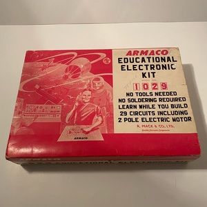 Vintage Armaco educational electric kit